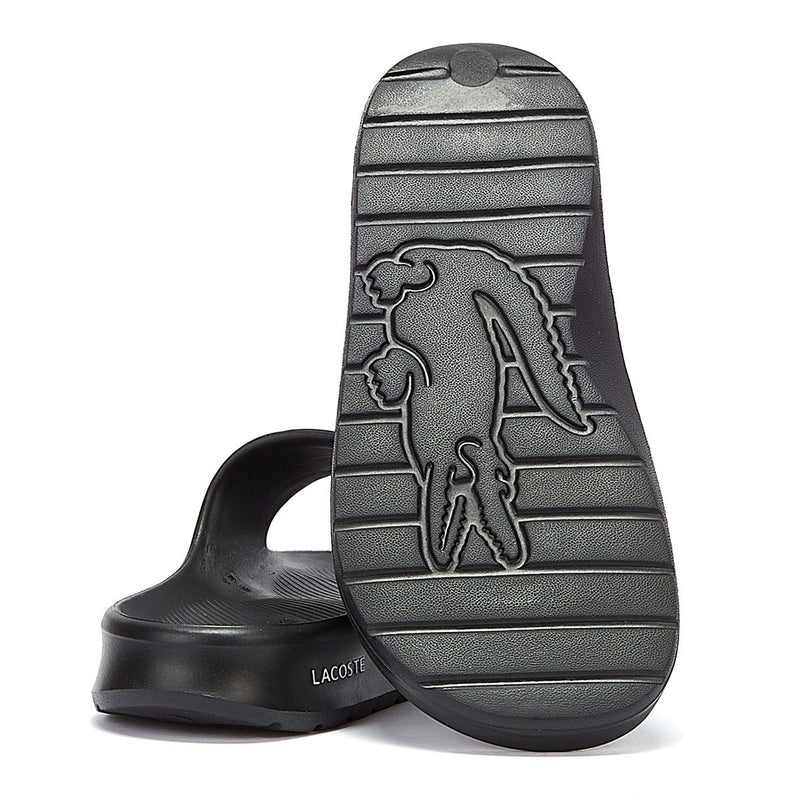 Lacoste Croco 2.0 721 1 Womens Black / White Slides