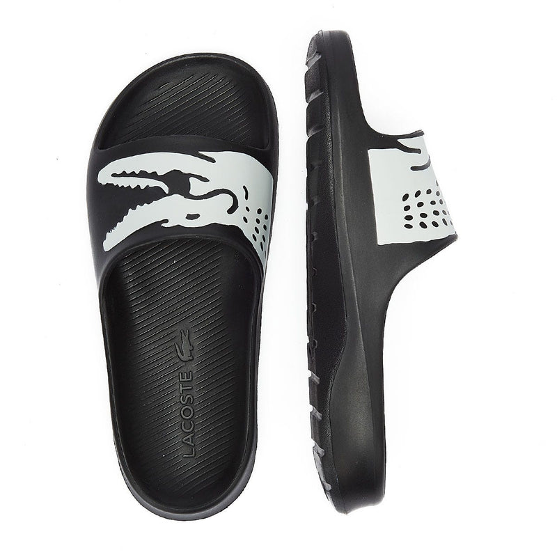 Lacoste Croco 2.0 721 1 Womens Black / White Slides