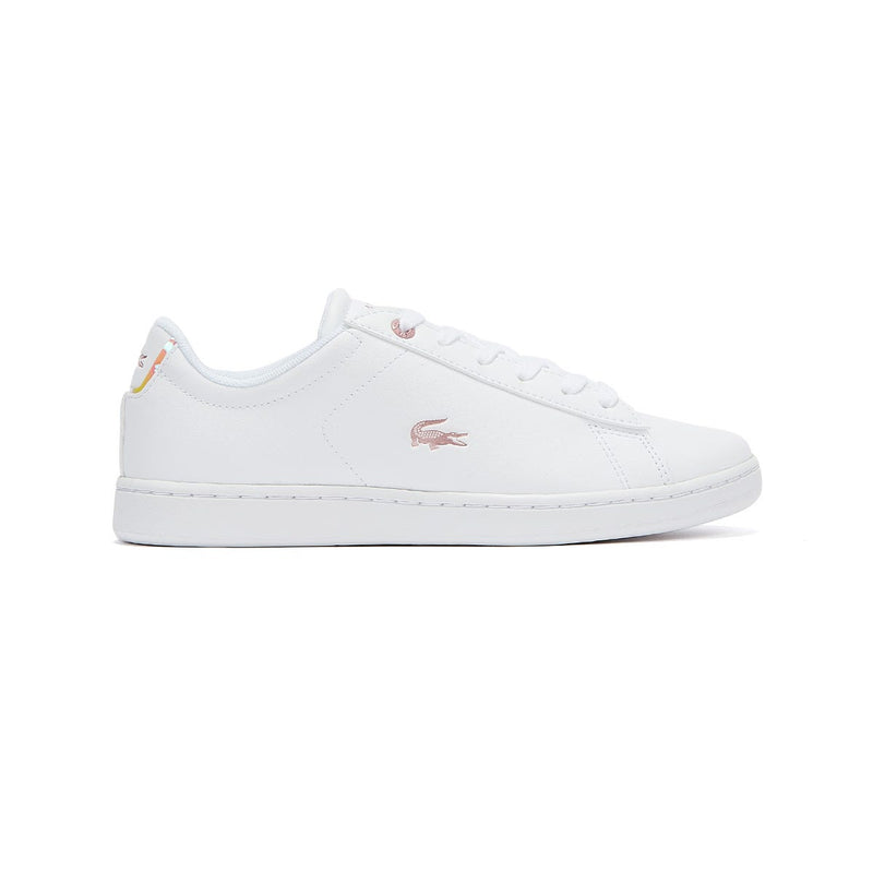 Lacoste Carnaby Evo 921 1 Junior White / Light Pink Trainers