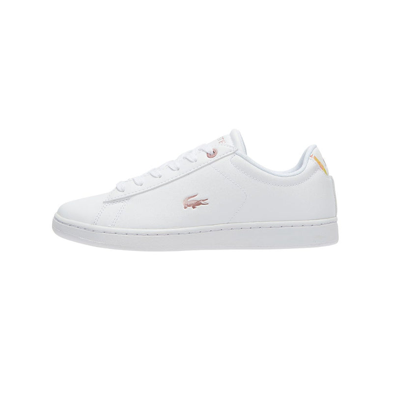 Lacoste Carnaby Evo 921 1 Junior White / Light Pink Trainers