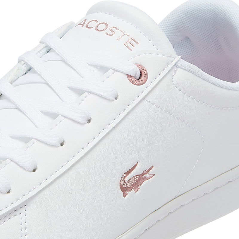Lacoste Carnaby Evo 921 1 Junior White / Light Pink Trainers