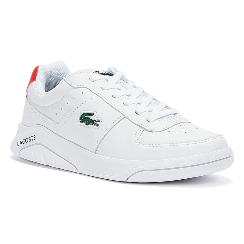 Lacoste Game Advance 721 2 Mens White / Navy / Red Trainers