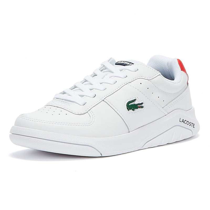 Lacoste Game Advance 721 2 Mens White / Navy / Red Trainers