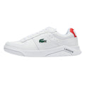 Lacoste Game Advance 721 2 Mens White / Navy / Red Trainers