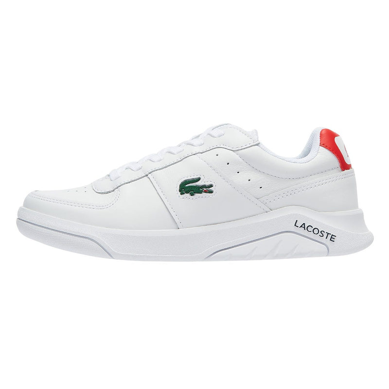 Lacoste Game Advance 721 2 Mens White / Navy / Red Trainers