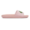 Lacoste Croco Slides Womens Pink Sandals