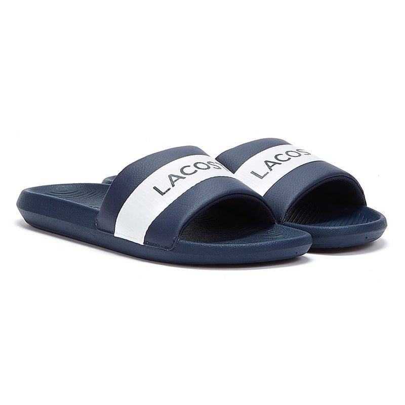 Lacoste Croc Slide Mens Navy Sandal