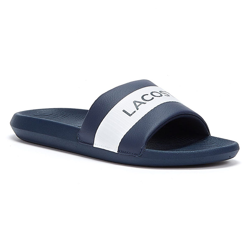 Lacoste Croc Slide Mens Navy Sandal