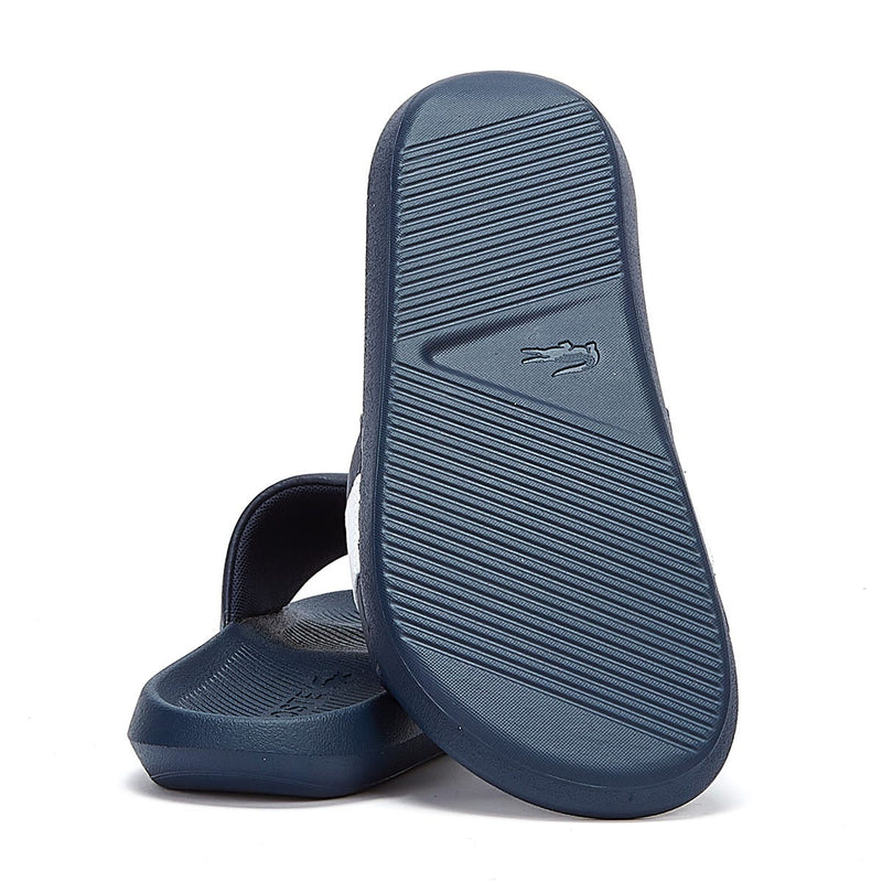 Lacoste Croc Slide Mens Navy Sandal