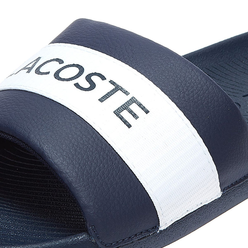 Lacoste Croc Slide Mens Navy Sandal