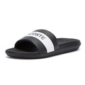 Lacoste Croco Slide Womens Black Sandals