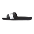 Lacoste Croco Slide Womens Black Sandals