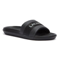 Lacoste Croco Slide Mens Black Sandal