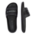 Lacoste Croco Slide Mens Black Sandal