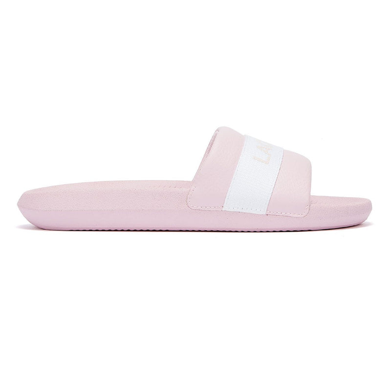 Lacoste Croco 720 1 Womens Pink / White Slides