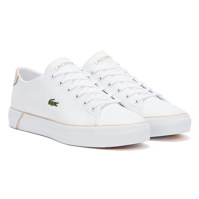 Lacoste GripShot Womens White / Light Pink Trainers