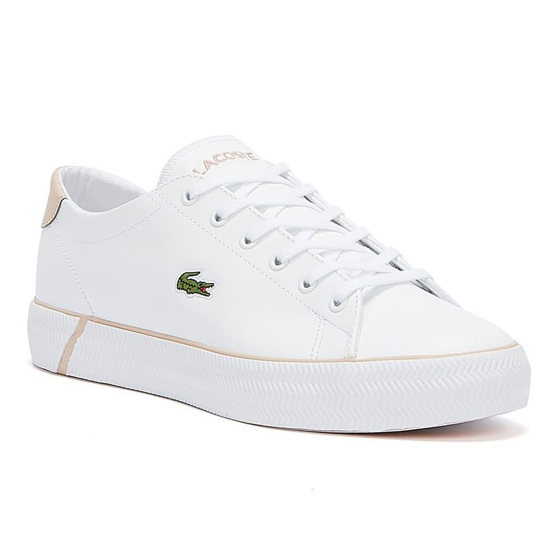 Lacoste GripShot Womens White / Light Pink Trainers