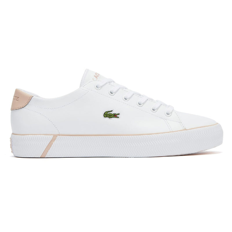 Lacoste GripShot Womens White / Light Pink Trainers