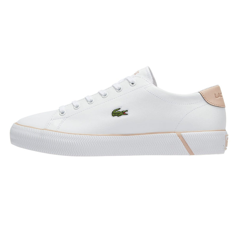 Lacoste GripShot Womens White / Light Pink Trainers