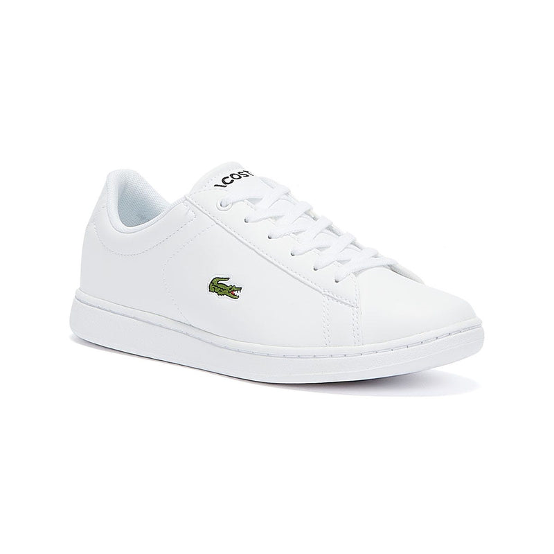Lacoste Carnaby Evo 119 7 Junior White Trainers