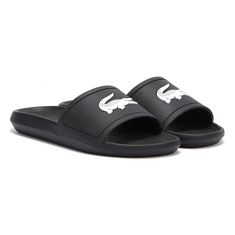 Lacoste Croco 119 1 Mens Black / White Slides