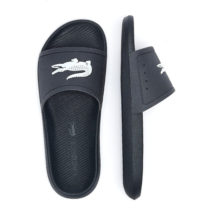 Lacoste Croco 119 1 Mens Navy / White Slides