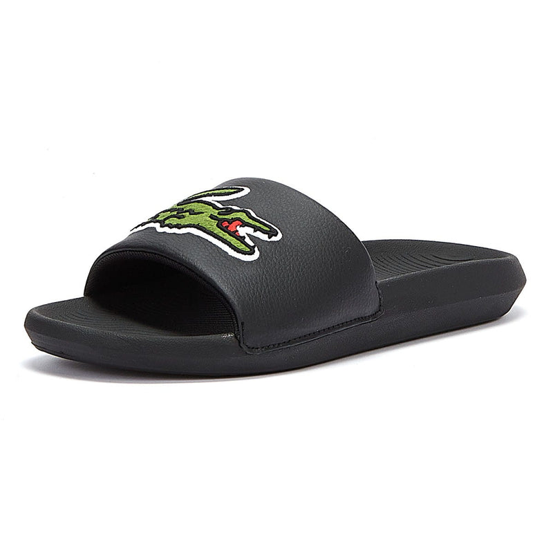 Lacoste Croco 319 4 Mens Black Slides