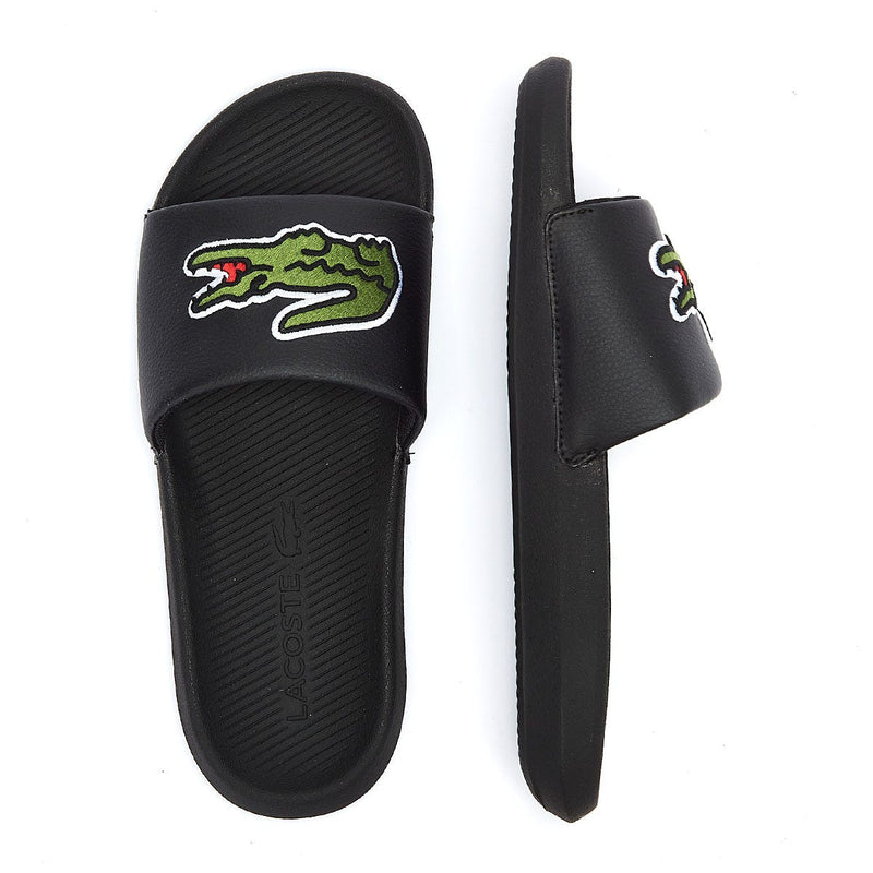 Lacoste Croco 319 4 Mens Black Slides