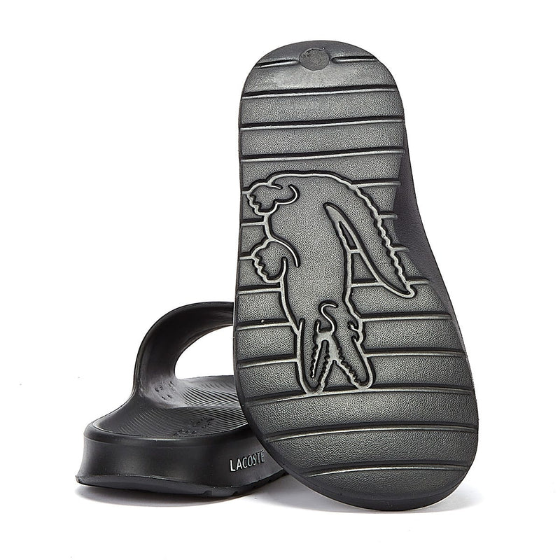 Lacoste Croco 2.0 721 2 Mens Black / White Slides
