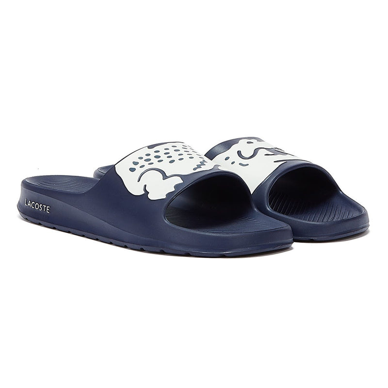Lacoste Croco 2.0 721 2 Mens Navy / White Slides