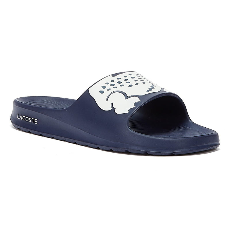 Lacoste Croco 2.0 721 2 Mens Navy / White Slides