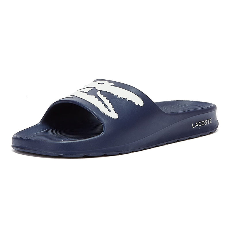 Lacoste Croco 2.0 721 2 Mens Navy / White Slides
