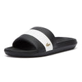 Lacoste Croco Slide 120 3 Womens Black / White Slides