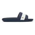 Lacoste Croco Slide 120 3 Mens Navy / White Slides