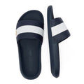 Lacoste Croco Slide 120 3 Mens Navy / White Slides