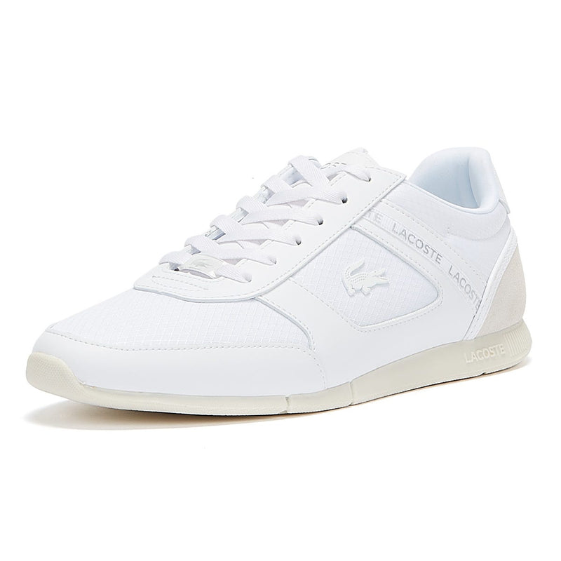 Lacoste Menerva Mens White Trainers