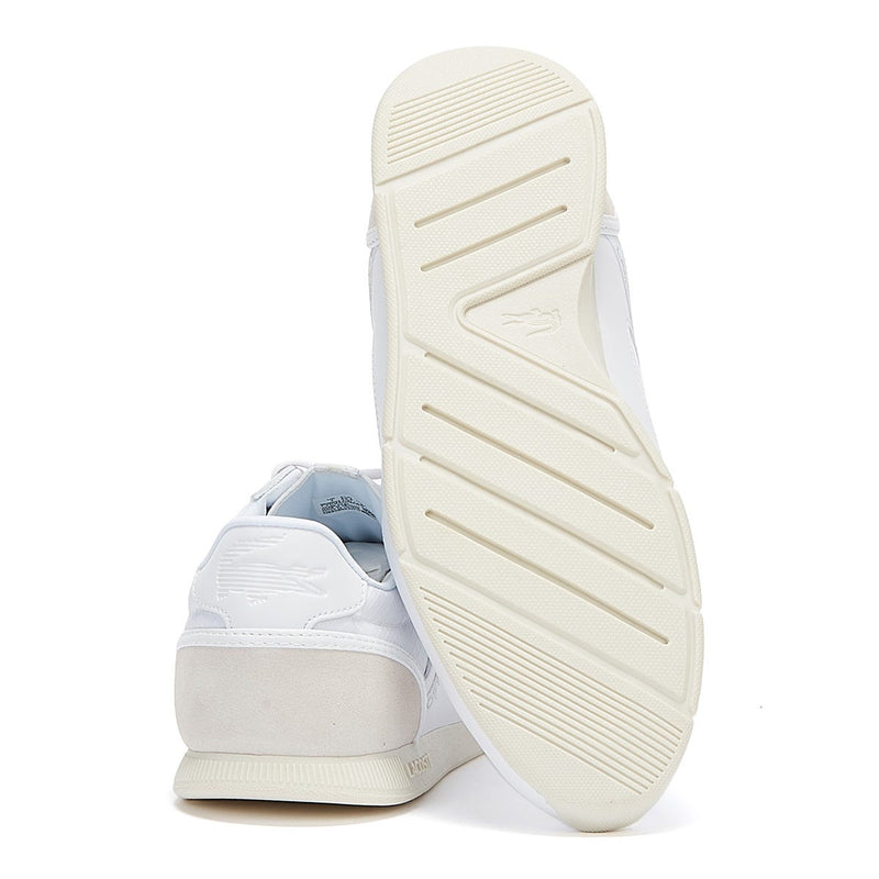 Lacoste Menerva Mens White Trainers