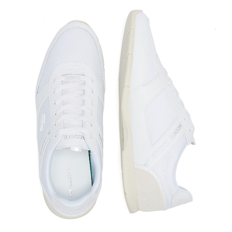 Lacoste Menerva Mens White Trainers