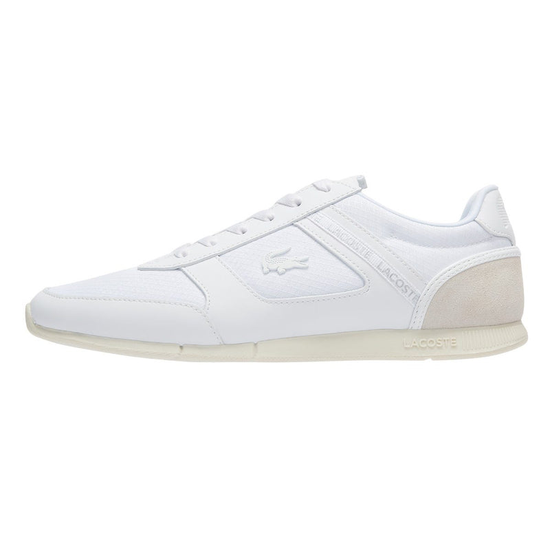 Lacoste Menerva Mens White Trainers
