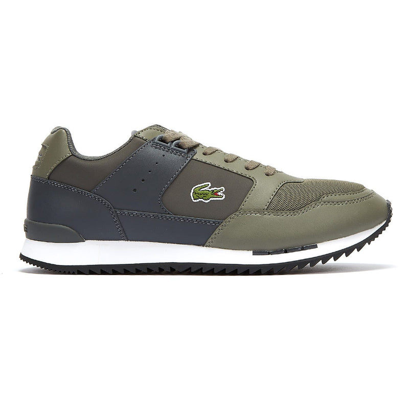 Lacoste Partner Piste Mens Khaki Trainers