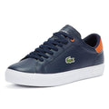 Lacoste Powercourt Mens Navy Trainers