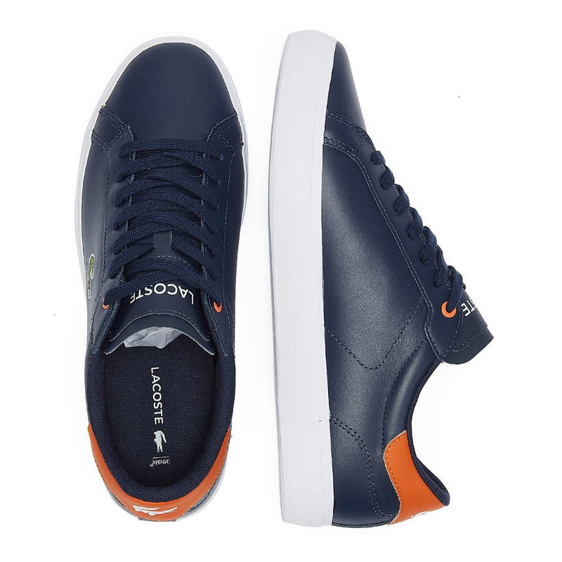 Lacoste Powercourt Mens Navy Trainers