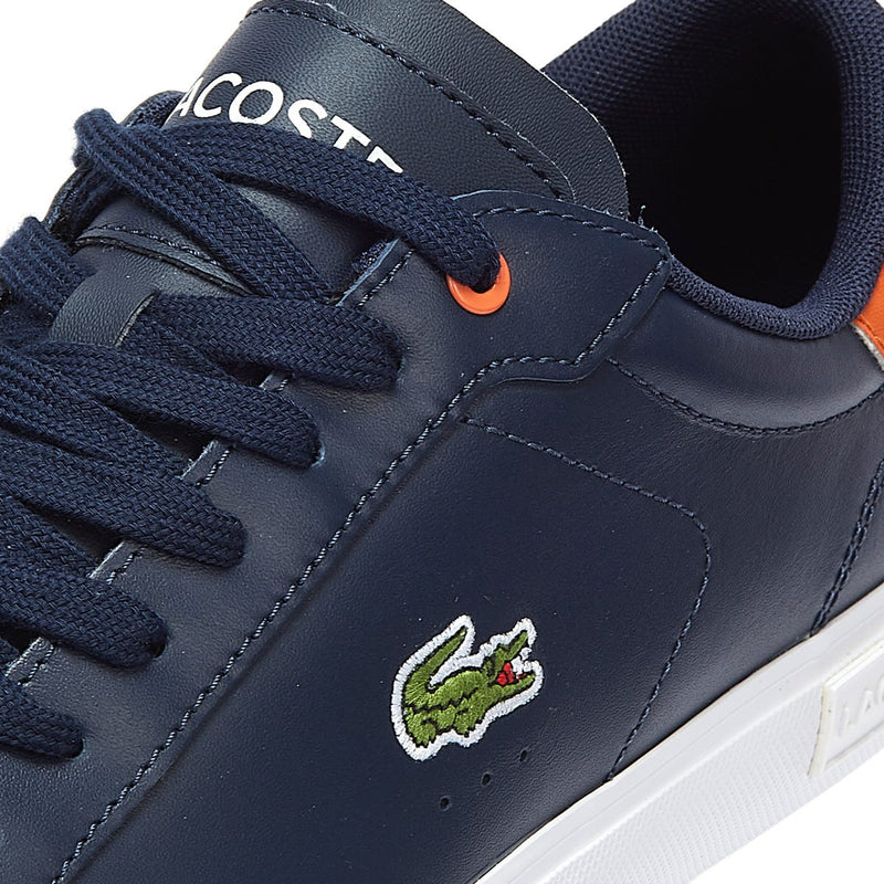 Lacoste Powercourt Mens Navy Trainers