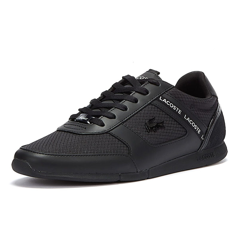 Lacoste Menerva Mens Black Trainers