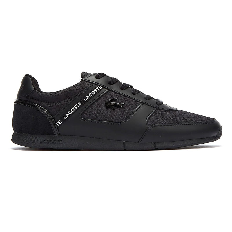 Lacoste Menerva Mens Black Trainers