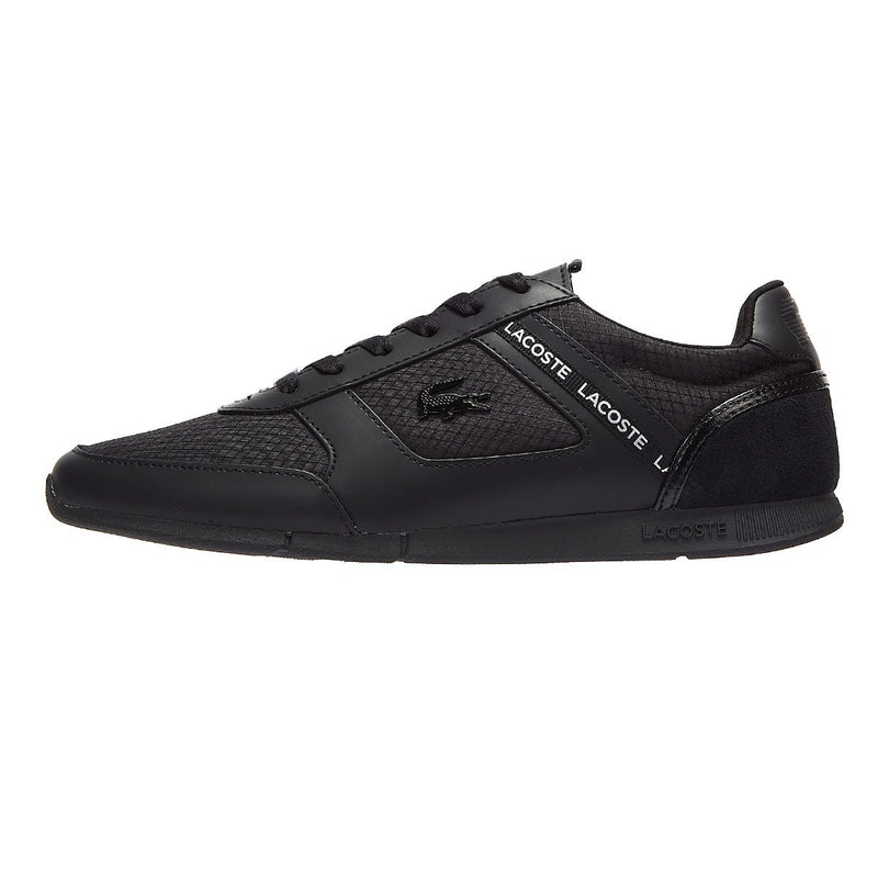 Lacoste Menerva Mens Black Trainers