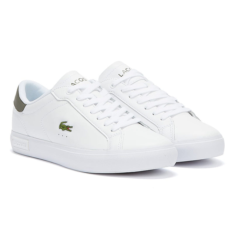 Lacoste Powercourt Mens White Trainers