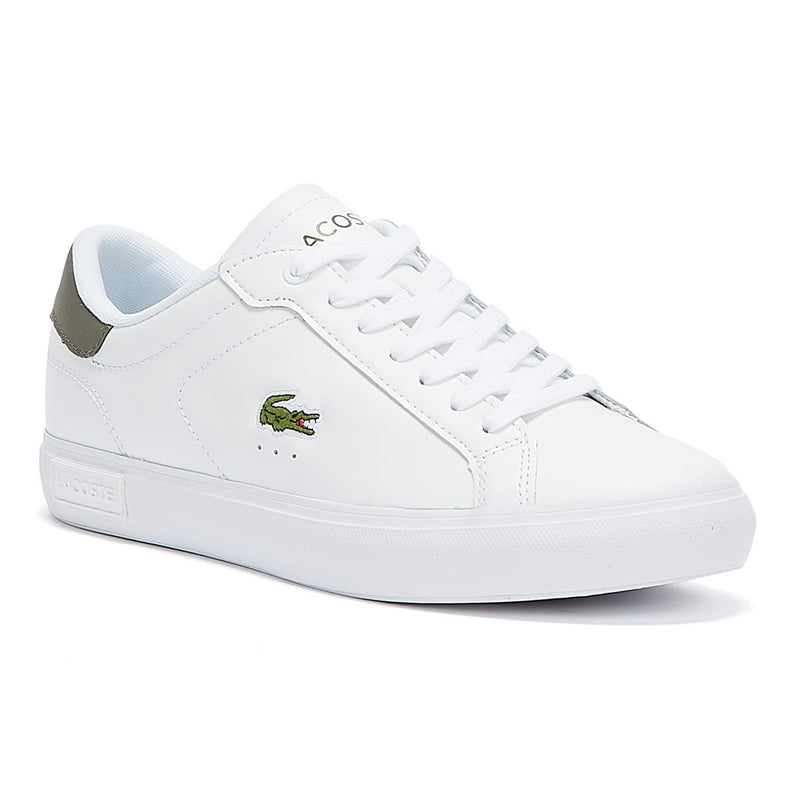 Lacoste Powercourt Mens White Trainers