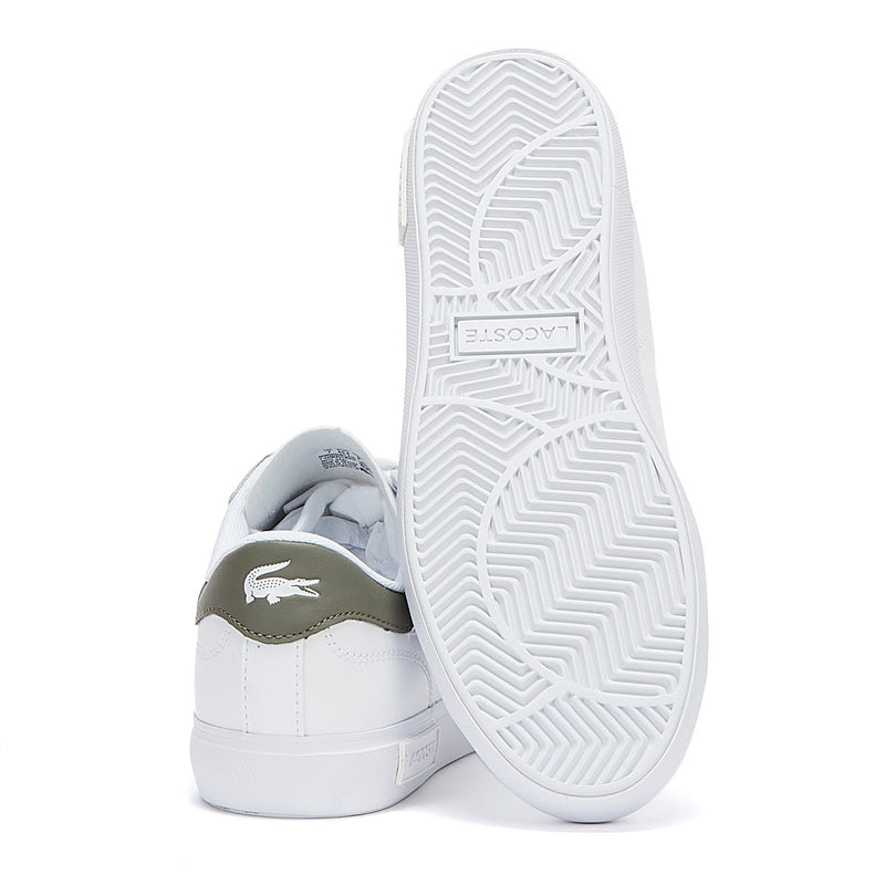 Lacoste Powercourt Mens White Trainers