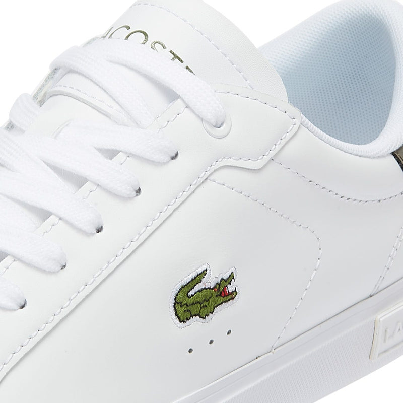 Lacoste Powercourt Mens White Trainers
